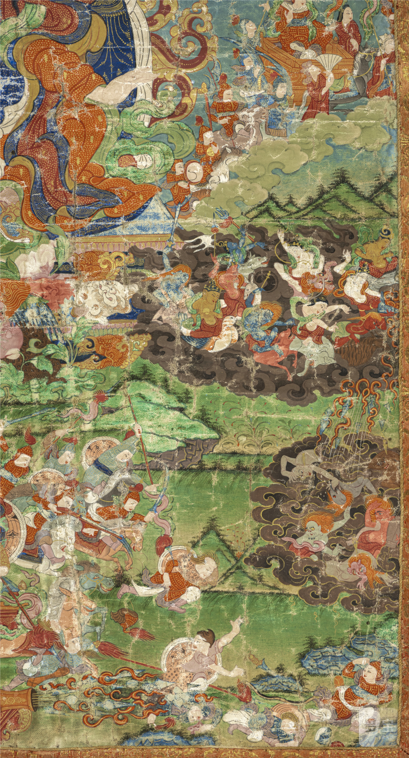 ATHANGKA POSSIBLY DEPICTING RUDRA CHAKRIN, THE LAST KING OF SHAMBALA - 图6